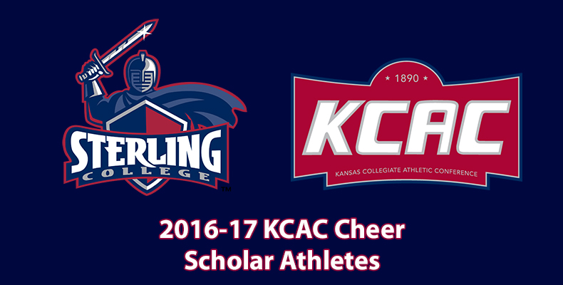 Three Warriors Named KCAC Cheer Scholar Athletes