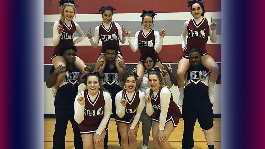 Cheer Earns 1st Place At Friends University