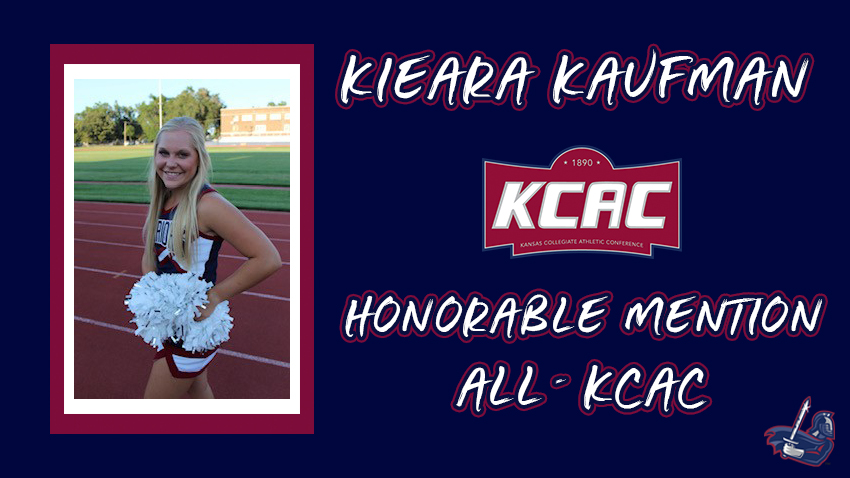 Kieara Kaufman Named All-KCAC for Competitive Cheer