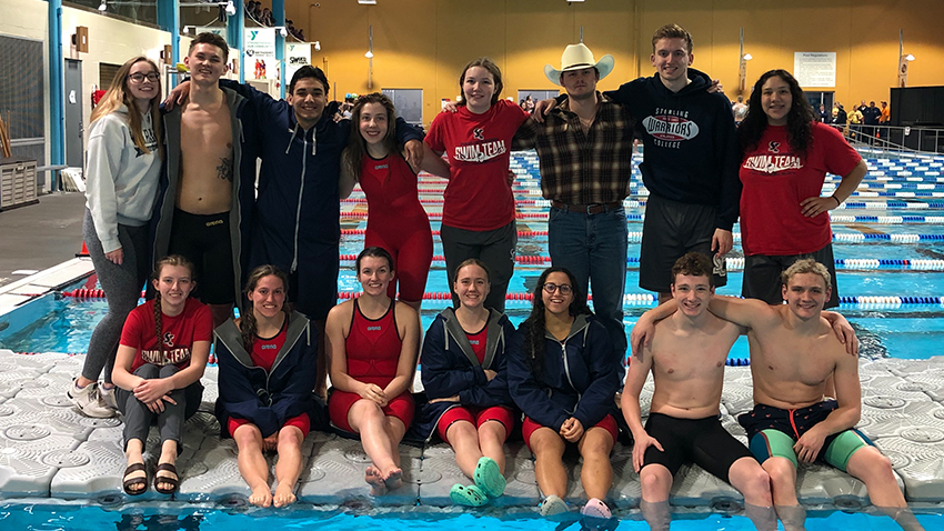 STRONG SHOWING FROM WARRIORS AT KCAC CONFERENCE CHAMPIONSHIP SWIM MEET