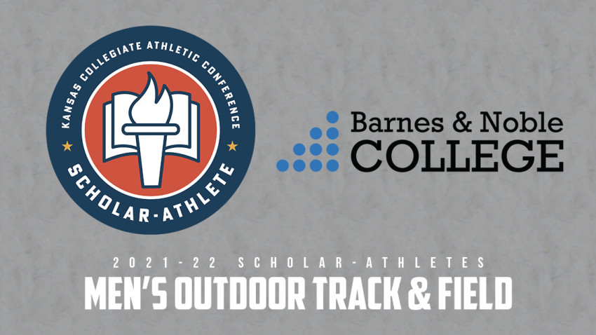 2021-22 KCAC MEN'S OUTDOOR TRACK & FIELD SCHOLAR-ATHLETES ANNOUNCED