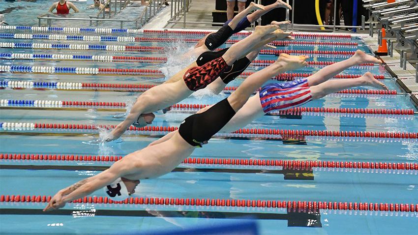 Warrior Swim Competes at KCAC Championships