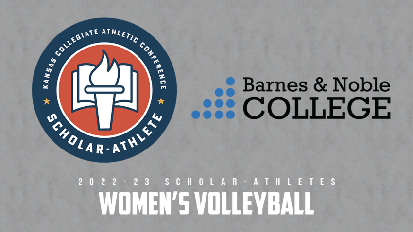 8 Volleyball Players Earn KCAC Scholar-Athlete Awards