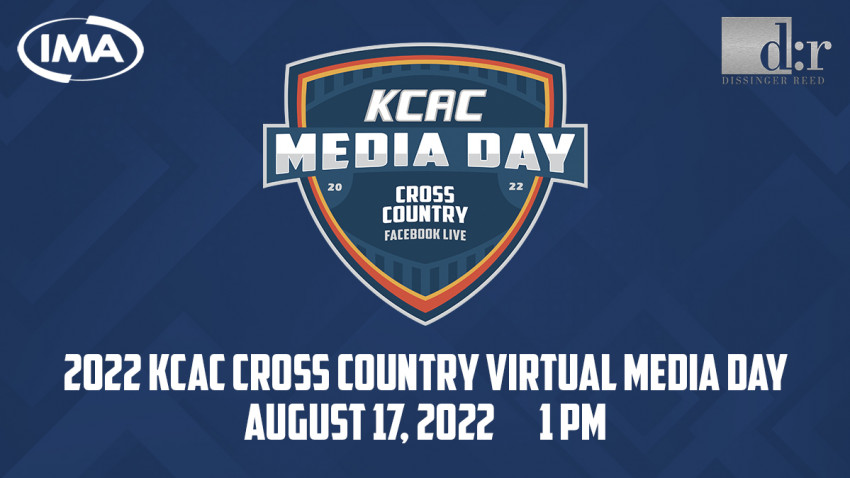 2022 KCAC CROSS COUNTRY VIRTUAL MEDIA DAY SET FOR AUGUST 17