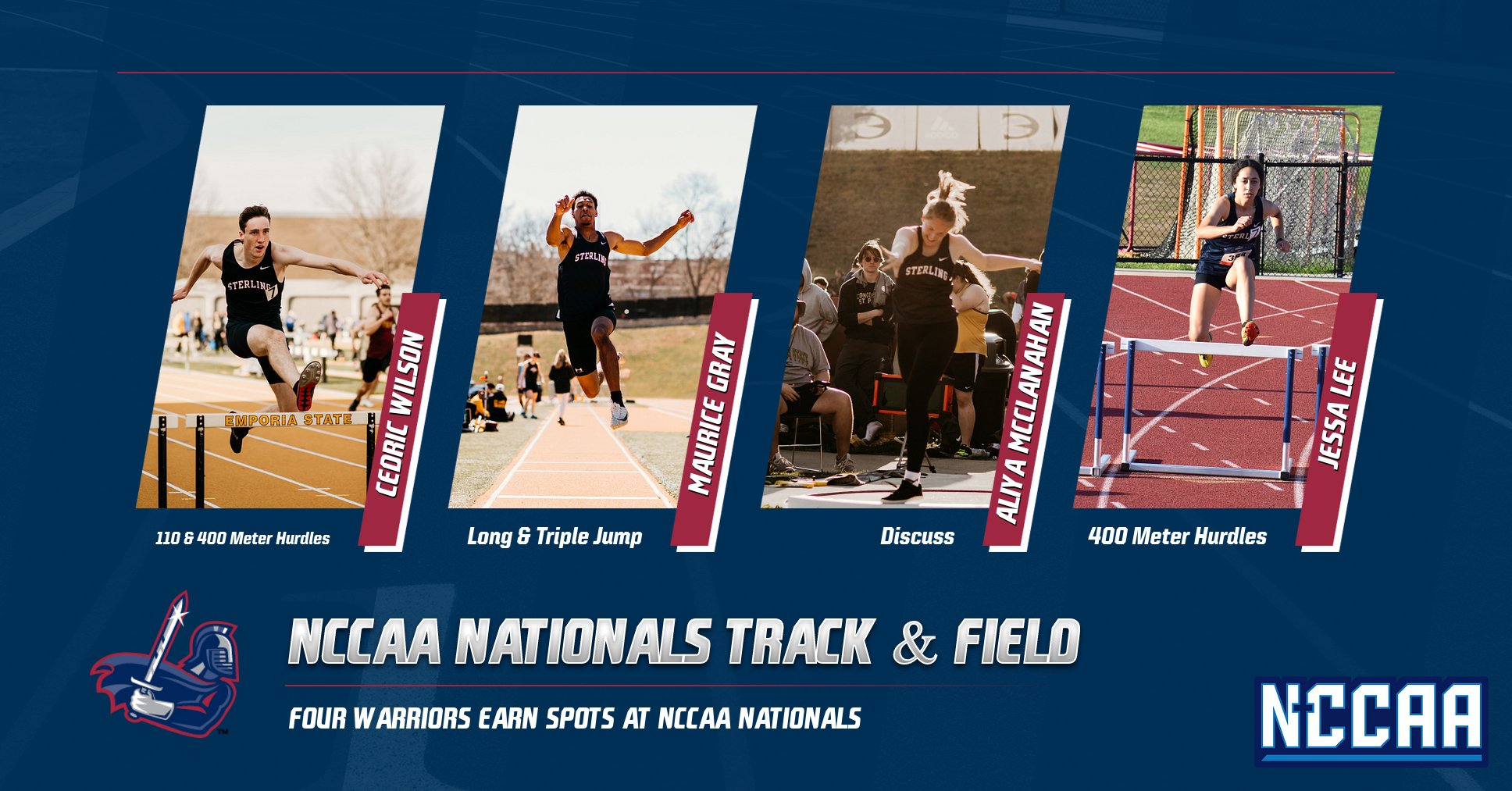Warrior Track Sends Four to NCCAA National Championships