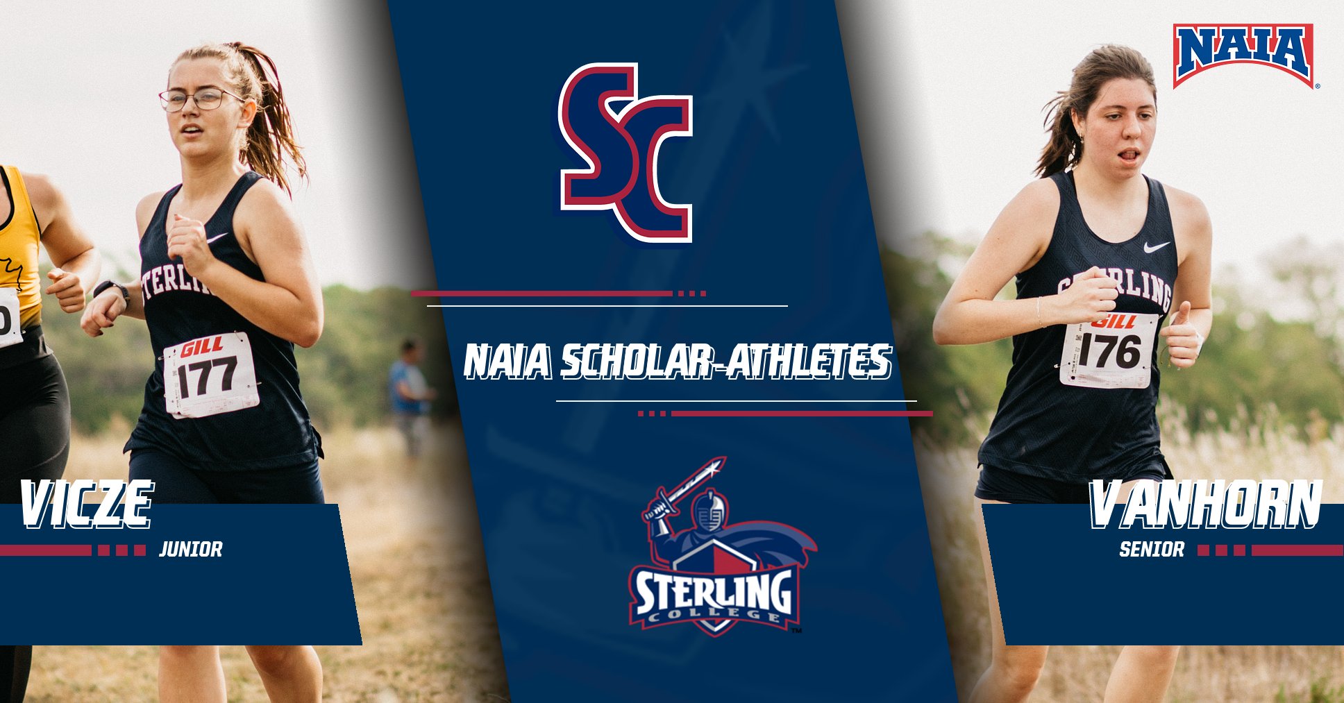 VanHorn and Vicze Earn NAIA Scholar-Athlete in Cross Country